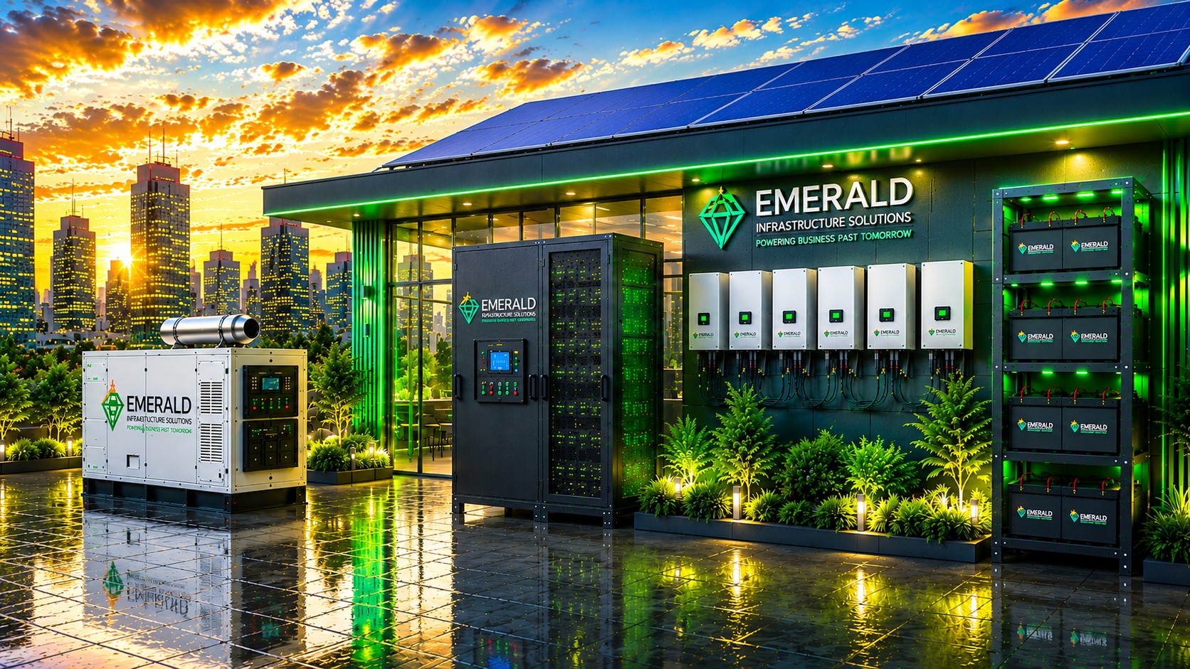 Emerald critical power and data centre infrastructure